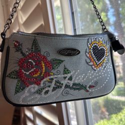 ed hardy shoulder bag