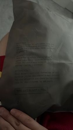It’s used size large