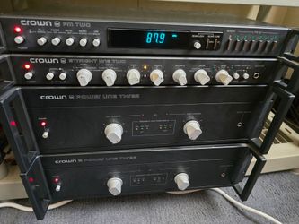Crown Stereo System