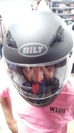 Bilt motorcycle helmet