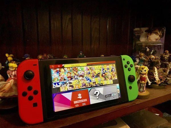 Nintendo Switch + Super Smash Brothers