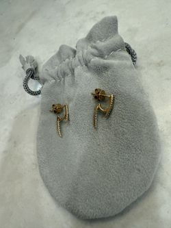 Rose Gold Diamond Earrings