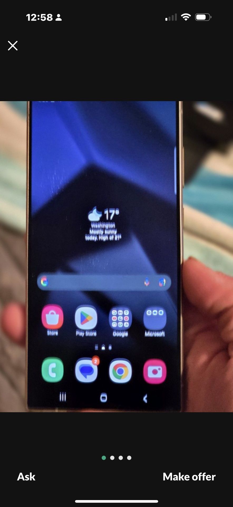 Samsung Galaxy ultra 24 unlock AT&T
