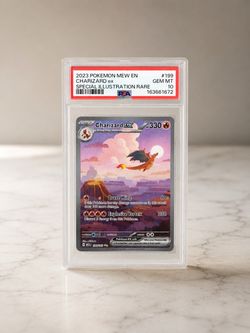 PSA 10 Charizard ex 199/165 Special Illustration Rare Pokemon 151 Mew EN GEM MINT