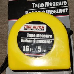 Tool Bench 16ft Tape Measure