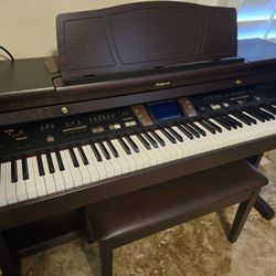REALLY NICELY WEIGHTED KEY ROLAND KR-7 INTELLIGENT DIGITAL PIANO Electric Piano