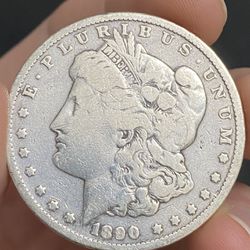 1890 Silver Morgan Dollar