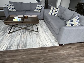 Sofas- Smoke Free Pet Free Home- $400 For Both Or B/o With Free Rug( No picture Of Rug)