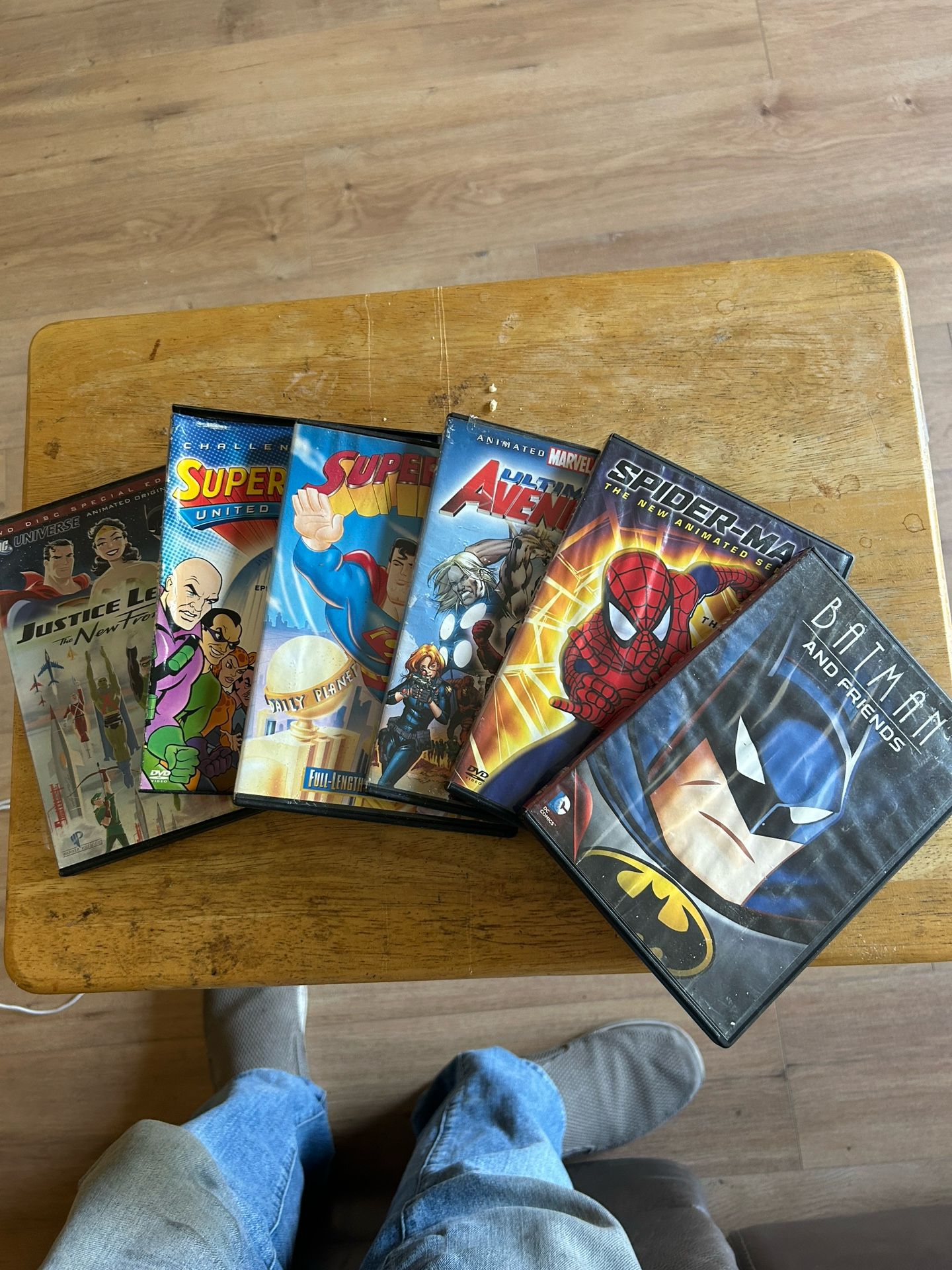 Super friends 📀 DVD Collection 6 Titles Dvds In Great Condition!