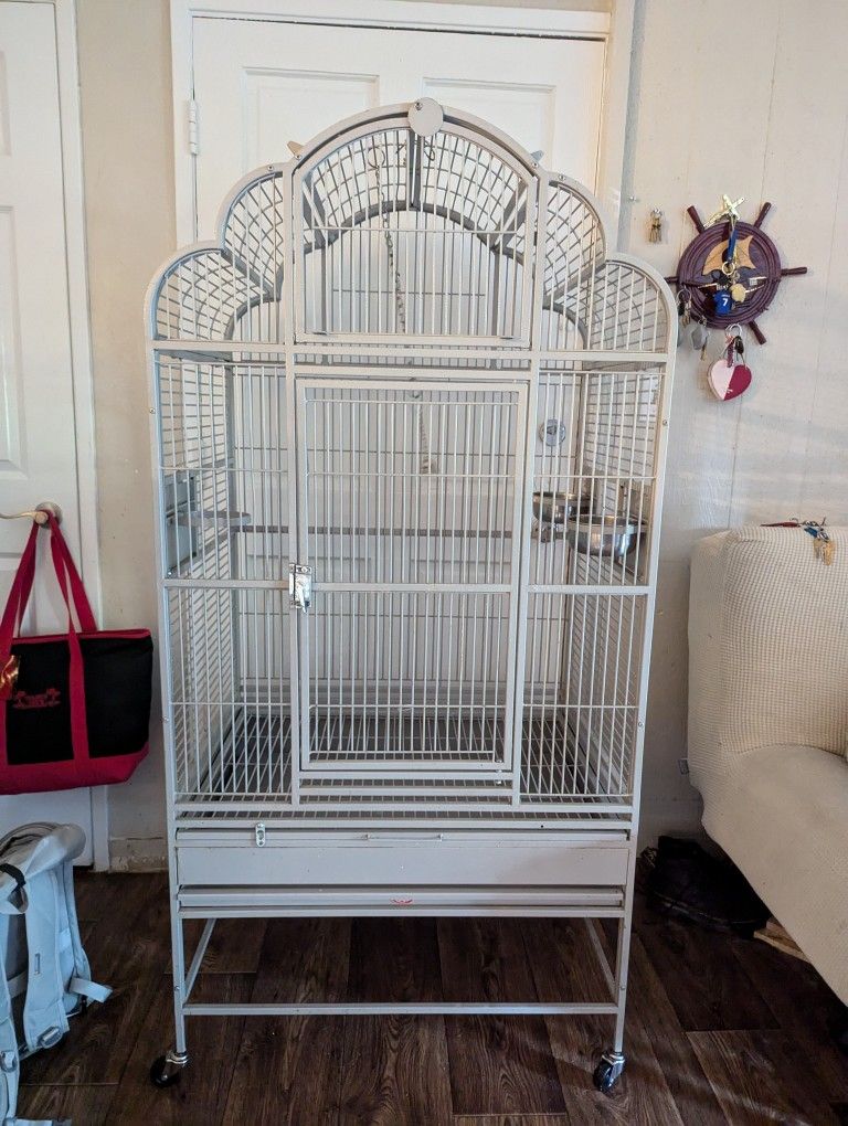 Large 3 Doors HQ Parrot Cage