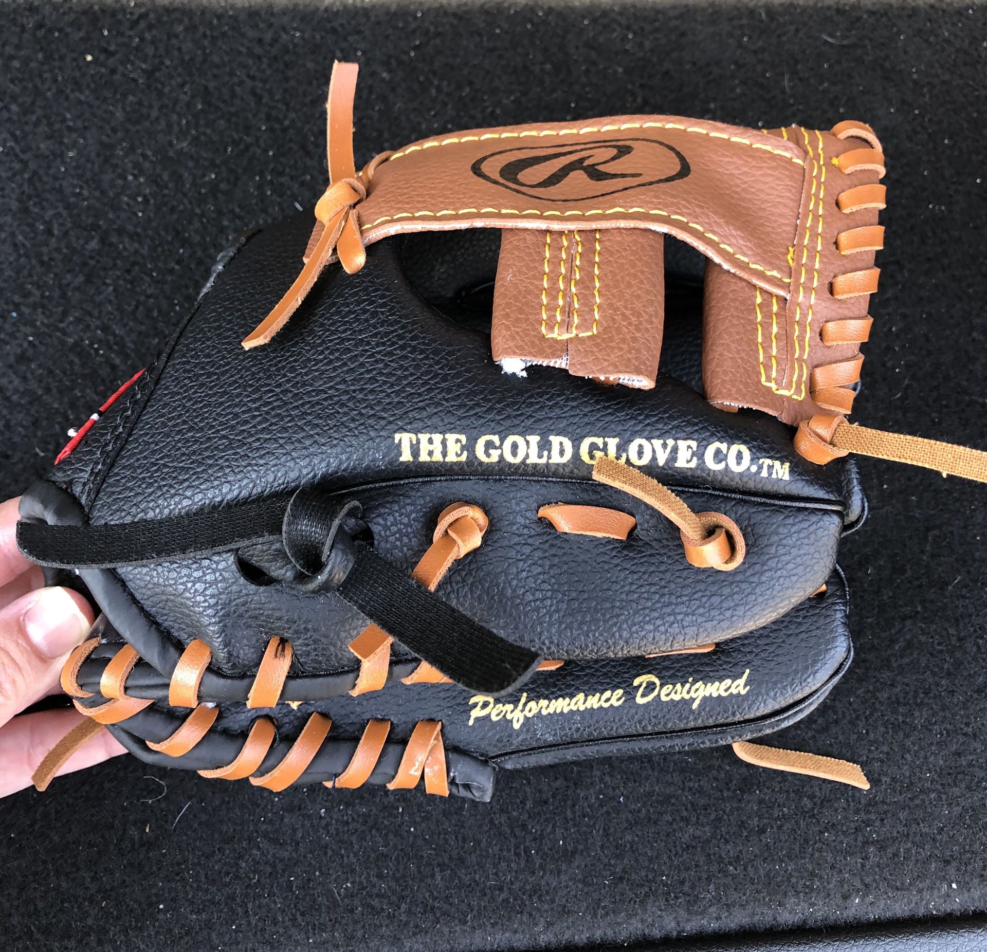Child toddler baseball/softball/t-ball glove mitt