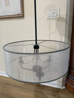 Modern Pendant Light Fixture - Like new