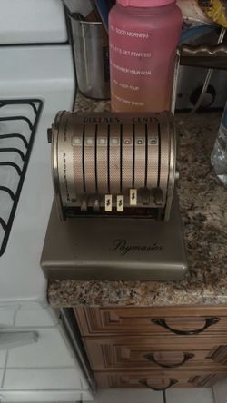Paymaster check maker