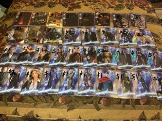 Marvel card lot of 36 cards from 2025 Topps Chrome and 2022 Upper Deck Wanda vision