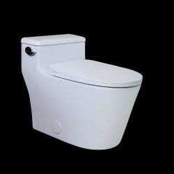 New Toilet.                                                                             Bathroom Vanity 