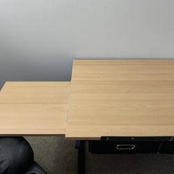 Wood Drafting/drawing/craft Desk with Stool