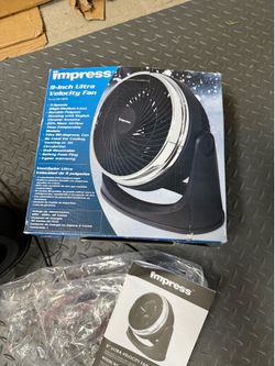 FAN-9”  Ultra velocity counter / floor fan