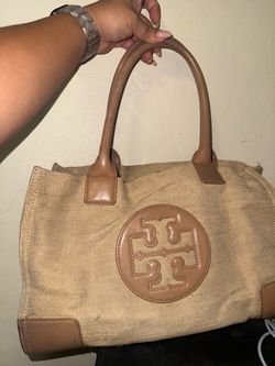 Tory Burch Ella Canvas Tote Bag