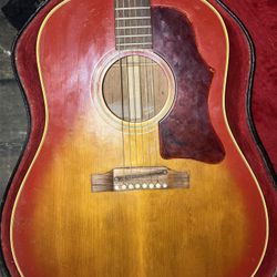 1967 Gibson J-45  Cherry Sunburst 