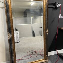 Vintage 70s Mirror 34inx56in 