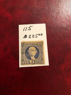 Scott#115 us postage stamp