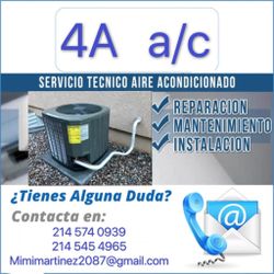 A/C aire acondicionado