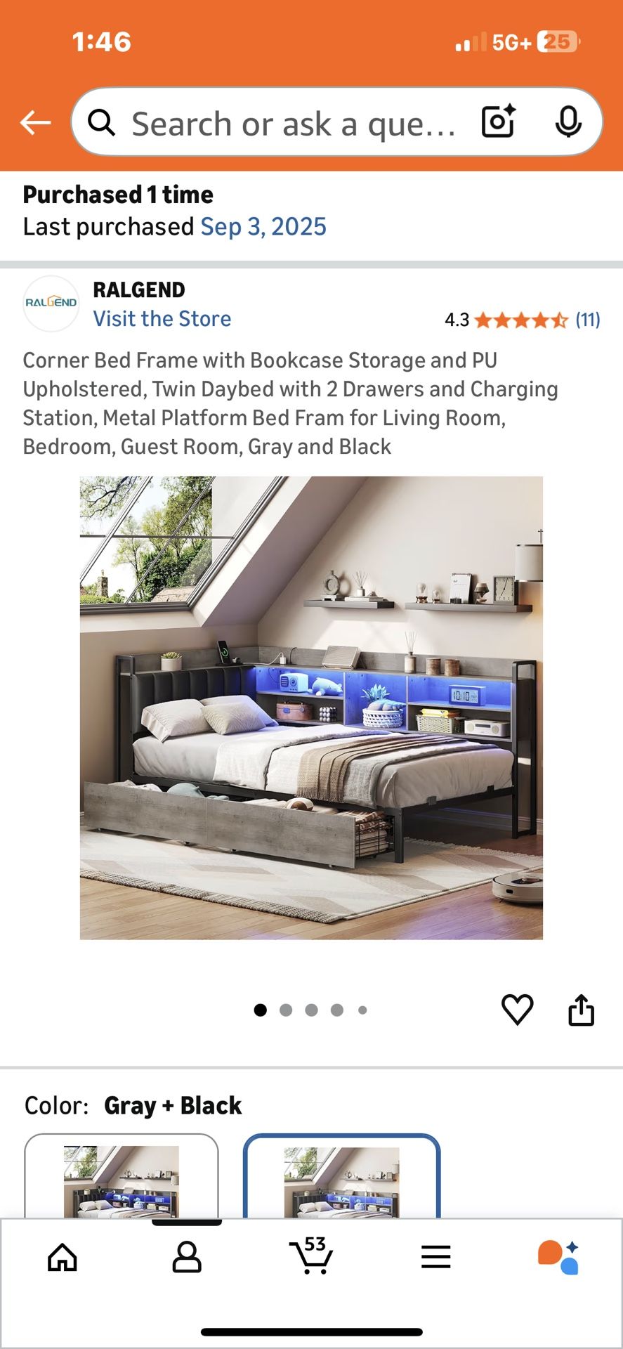 Twin Bed