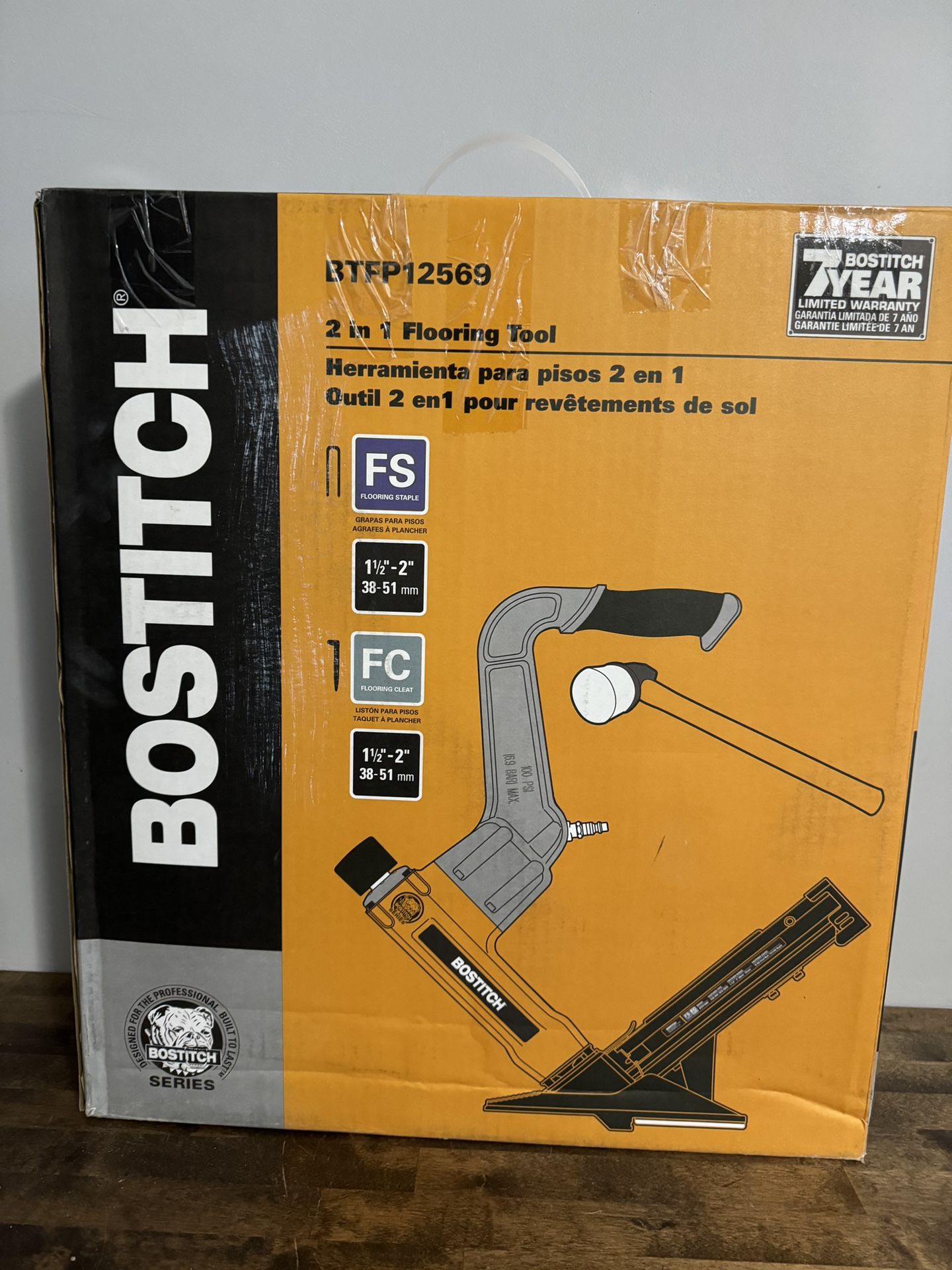 Bostitch Hardwood Floor Nailer for Sale in La Mirada, CA - OfferUp