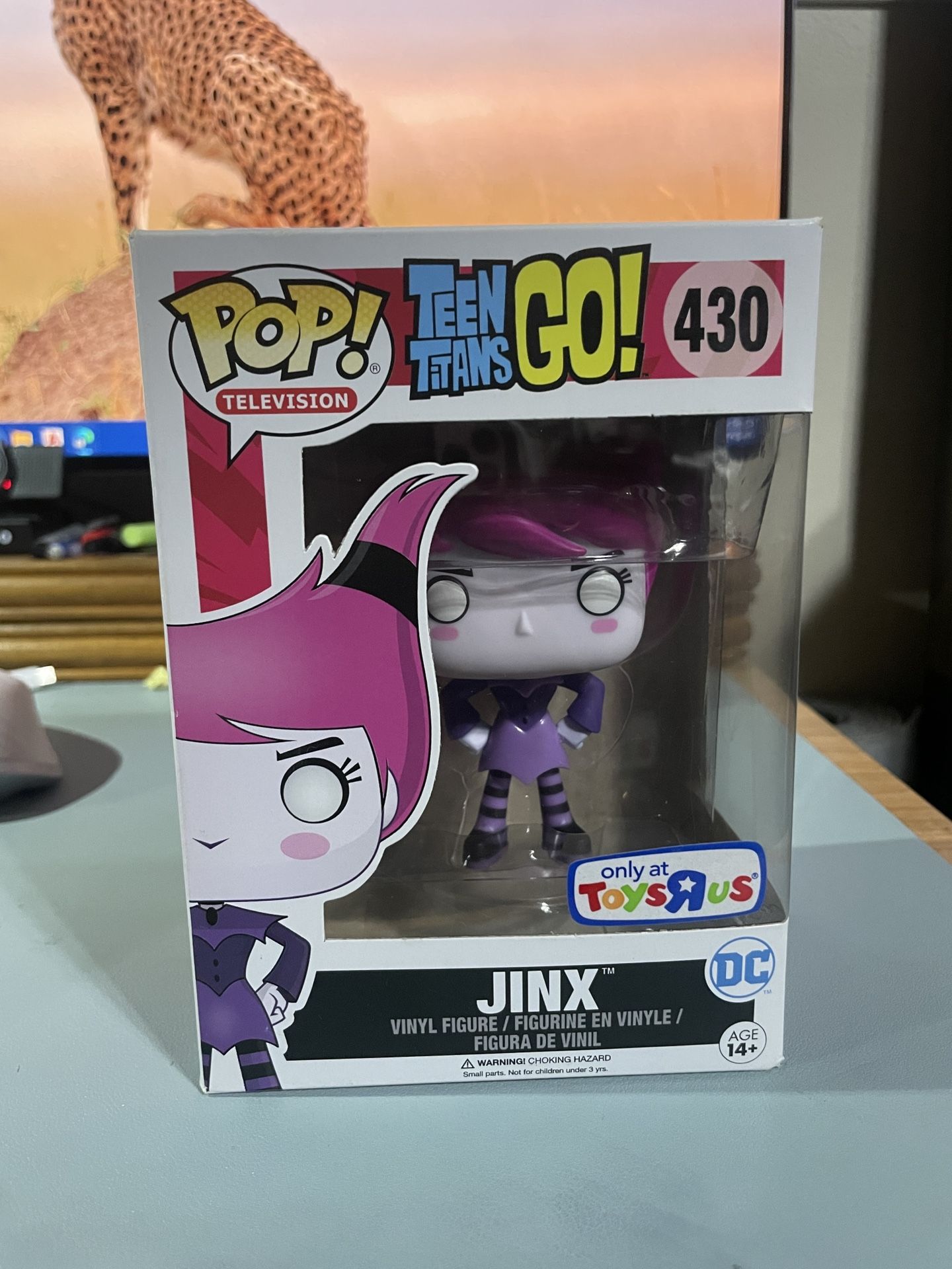 Funko Pop Animation Teen Titans Go! #430 Jinx Toys R Us Exclusive Vaulted