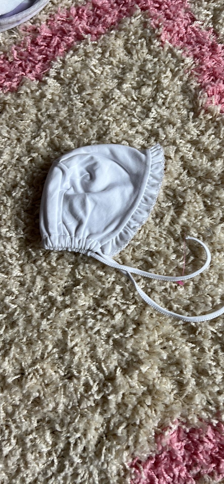 Brand New White Bonnet 