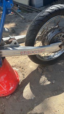 Pro line swing arm from a 1981 Honda cr450