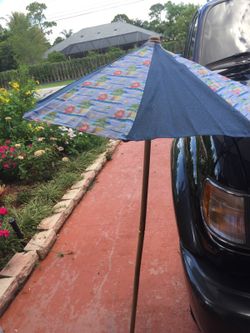 Three -kids beach umbrellas