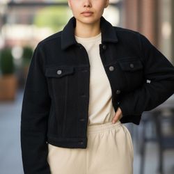 New Rebecca Beeson Junior Ladies Sherpa Jacket 
