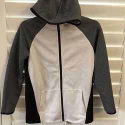 Old Navy Full Zip Fleece Hoodie Jacket Boys Size L (10-12)