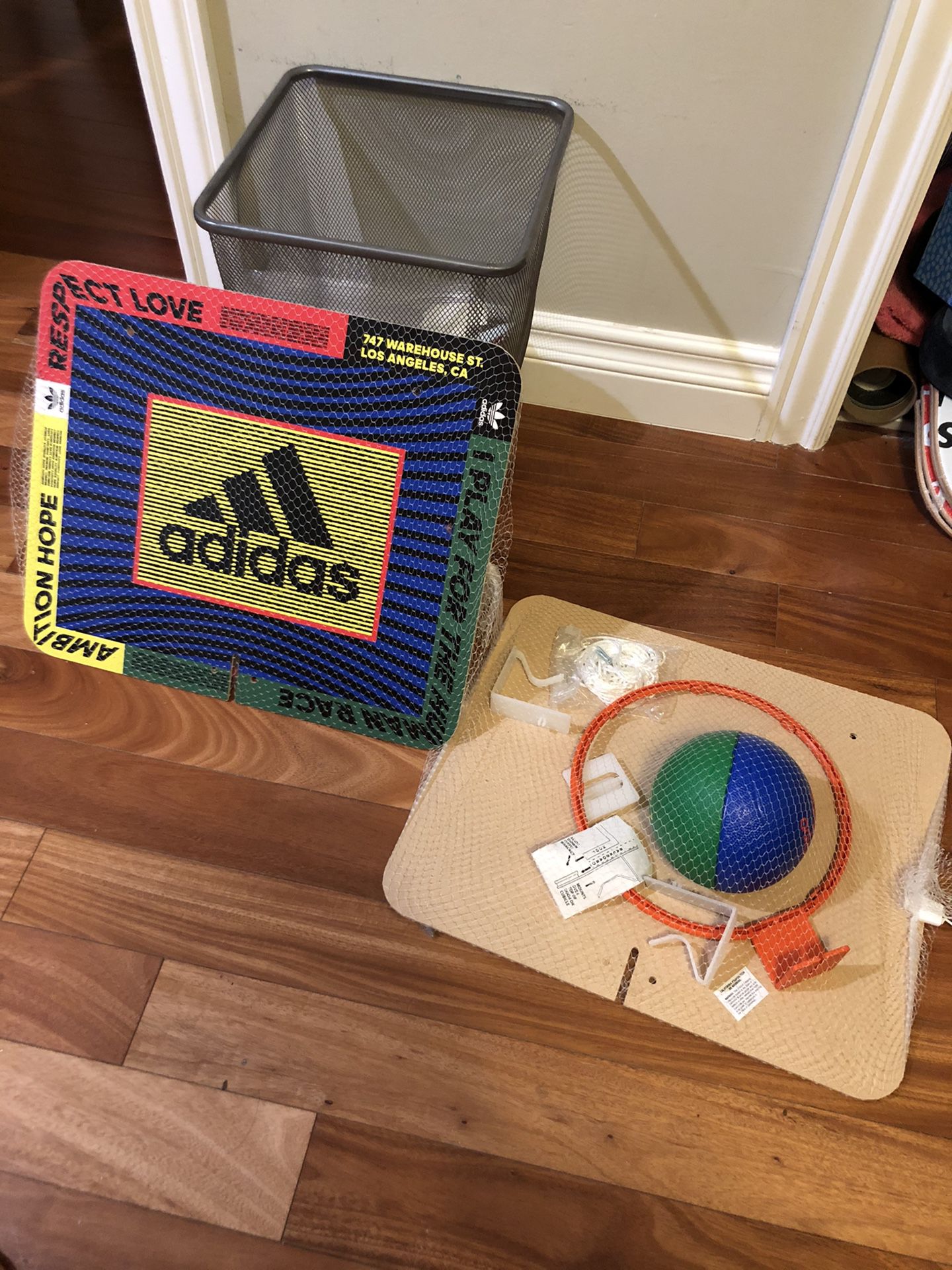 Adidas mini basketball hoop 2018 NBA ASG in LA
