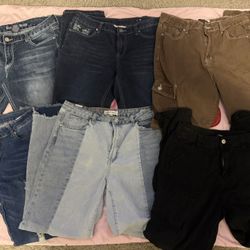 Women’s Jeans And Some Skirts