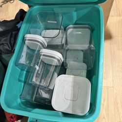 Bunch Of OXO Airtight Containers