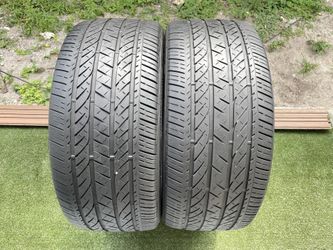 Tires 255/40/19 Two Used Bridgestone Turanza 70% left remaining good price 