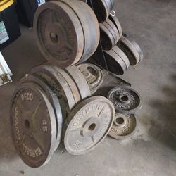 Olympic Weights/Gym Set