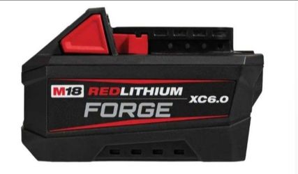 Milwaukee M18 18V Lithium-Ion REDLITHIUM FORGE 6.0 Ah Battery Pack
