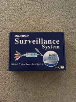 USBDVR surveillance system for pc lap or top
