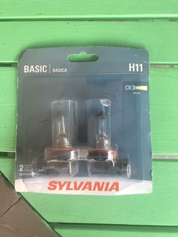 Sylvania H11 Basic Headlight Bulbs *UNOPENED*