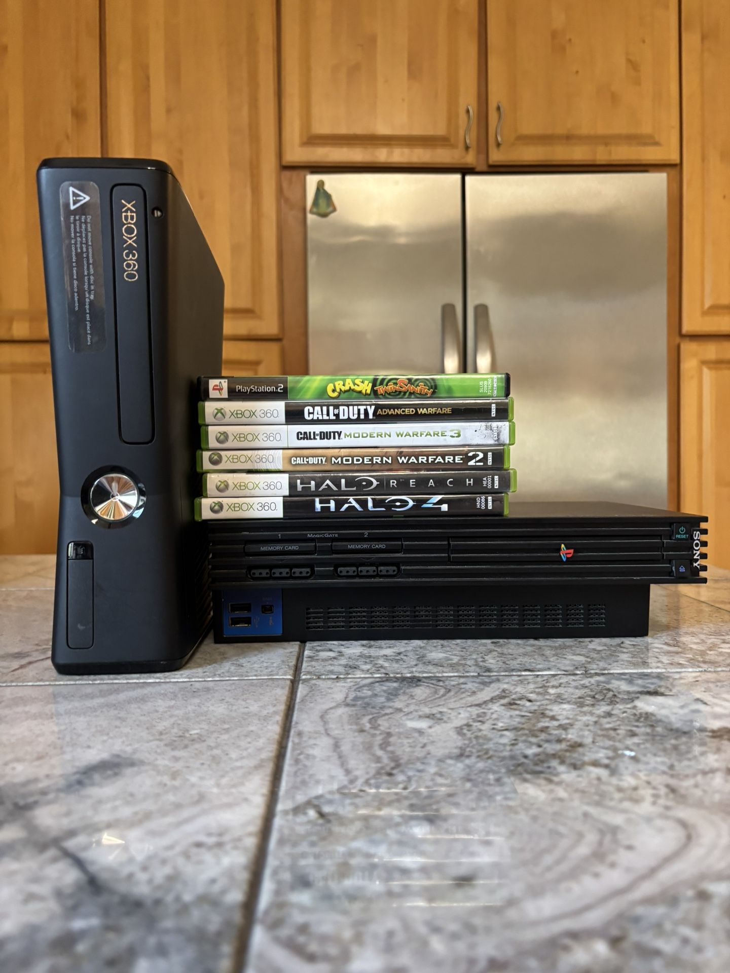 Xbox And Ps2 Console And Games