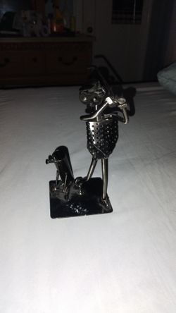 Golfing Men 10" hx4w still nice