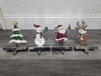 METAL STOCKING HOLDER SET