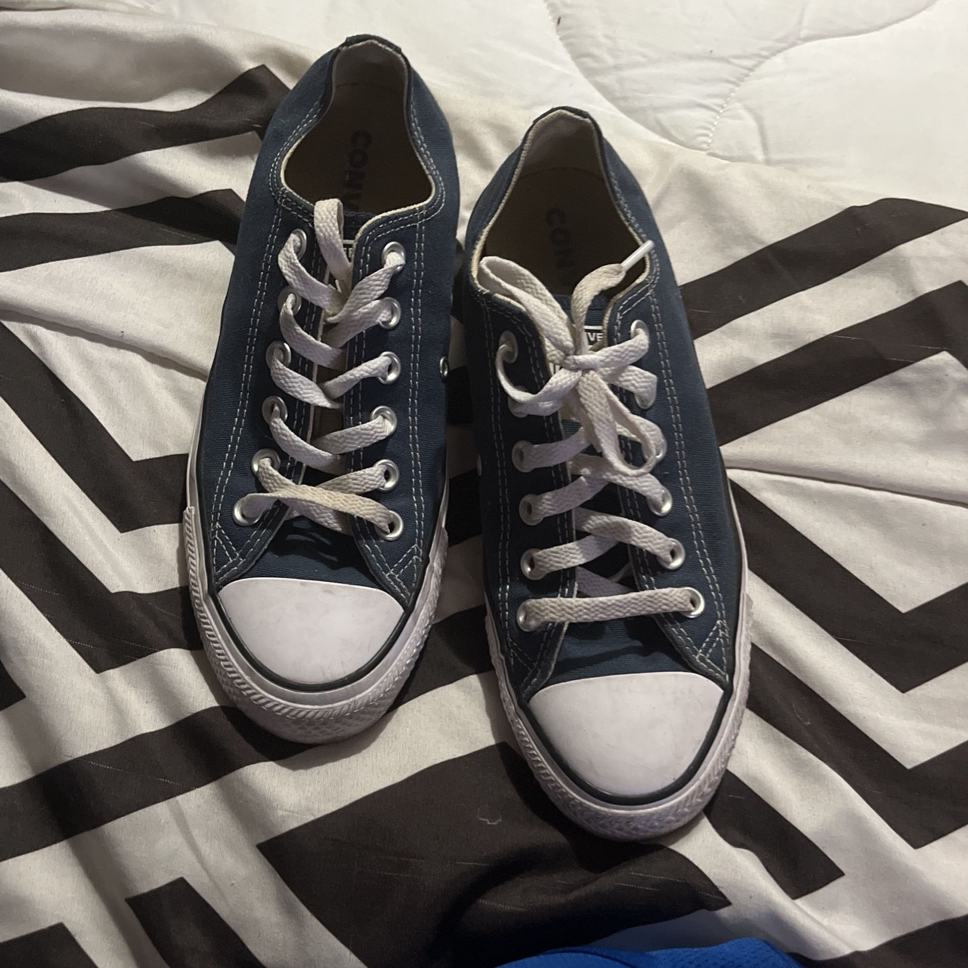 Blue Converse