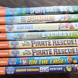 Paw Patrol DVD Lot Of 8