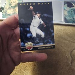 Sterling Hitchcock Baseball Card