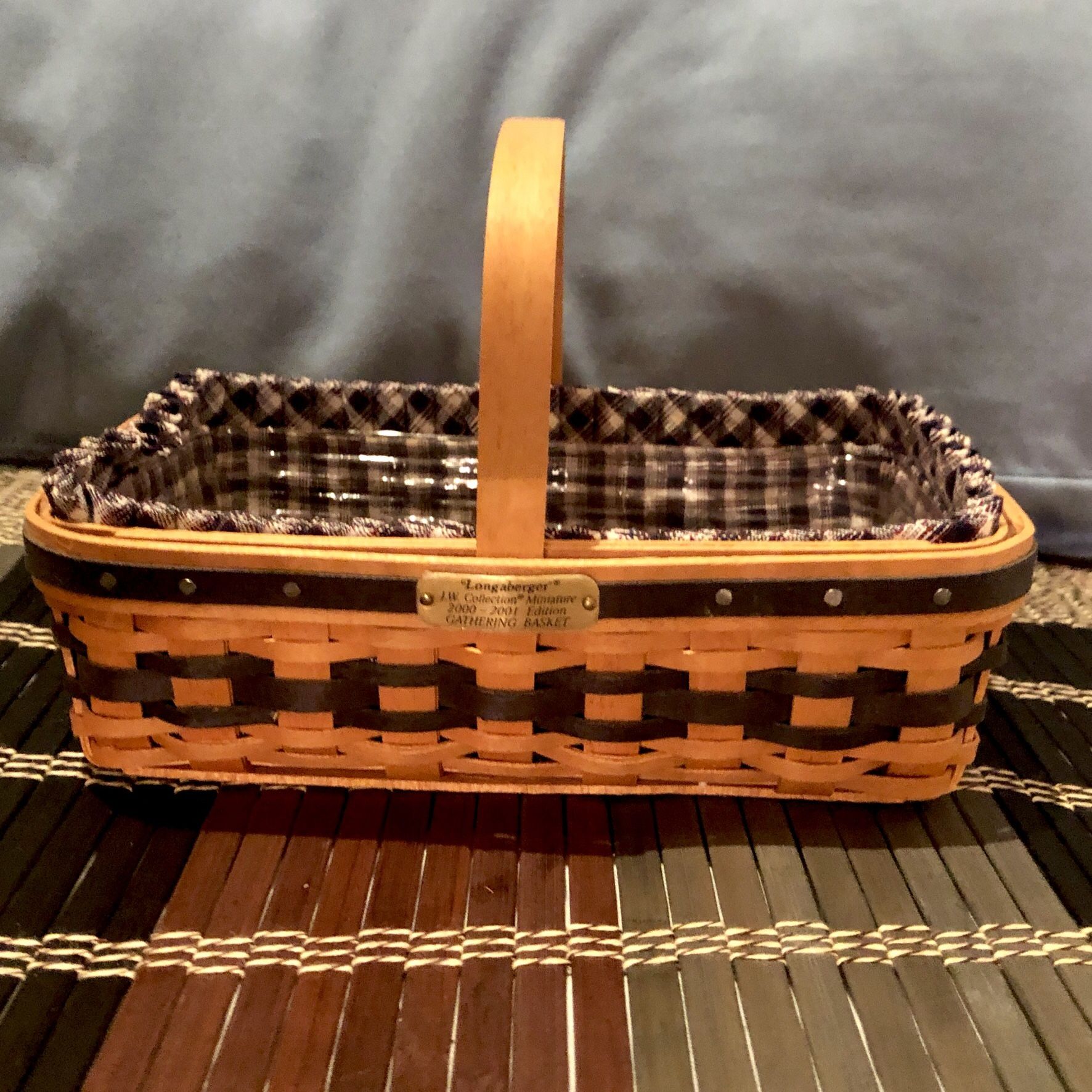 LONGABERGER MINI GATHERING BASKET SET