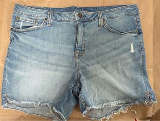 Denim fever blue shorts size 12 new